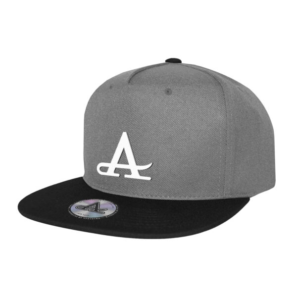 AW SYMBOL SNAPBACK 3D BlacknGrey
