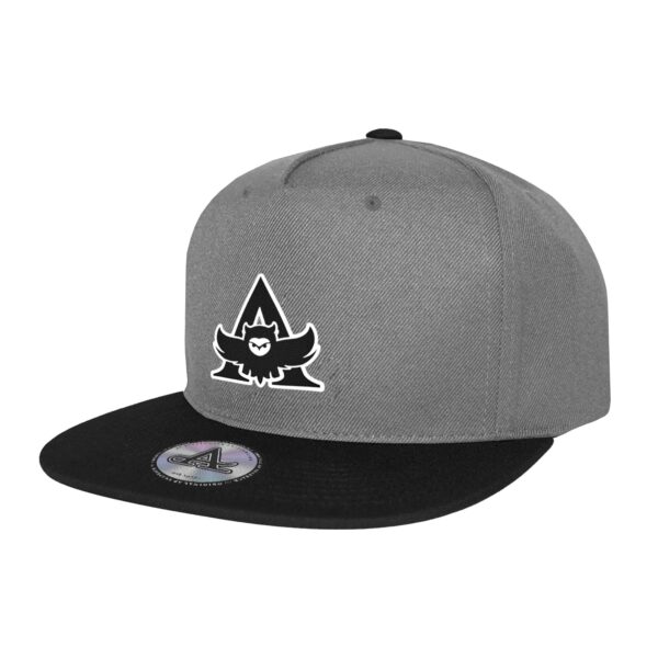 AW OWL SNAPBACK BlacknGrey 3D (NEU)