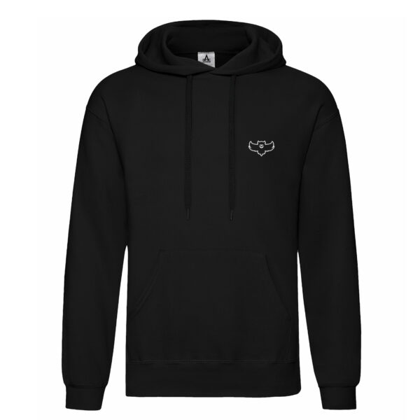 AW HOODIE OWL BLACK